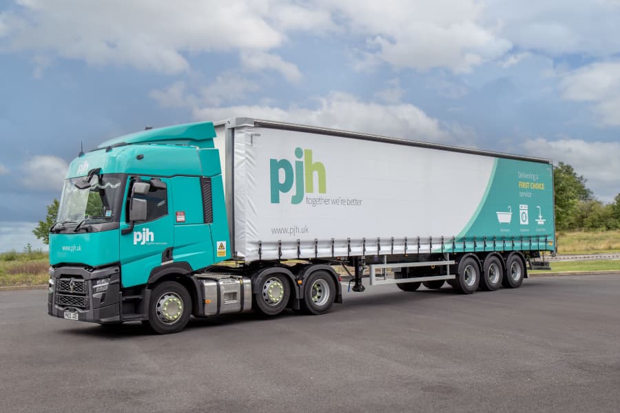 新的 PJH 貨運團隊可降低成本並減少碳排量