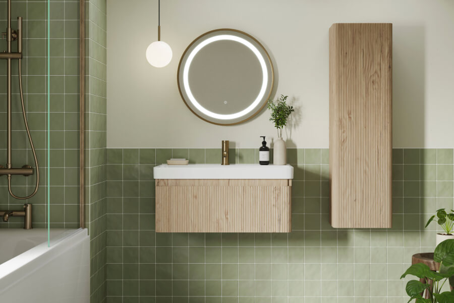 Bathrooms to Love 推出奢華模組化浴室家具系列 KUBA