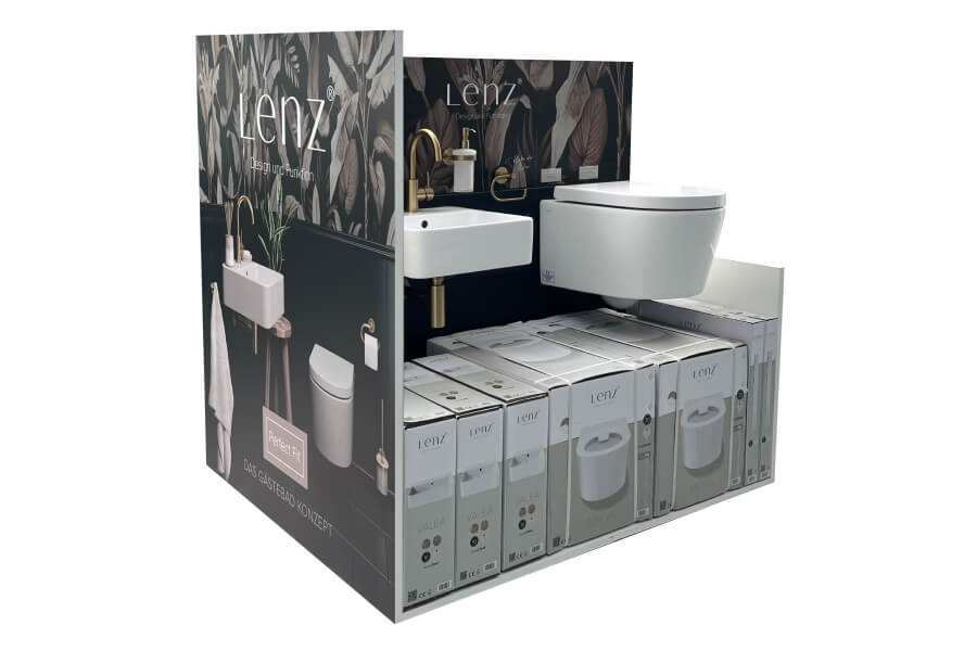 Lenz® 推出 Perfect Fit 系列 - 現代化客用浴室的理想解決方案