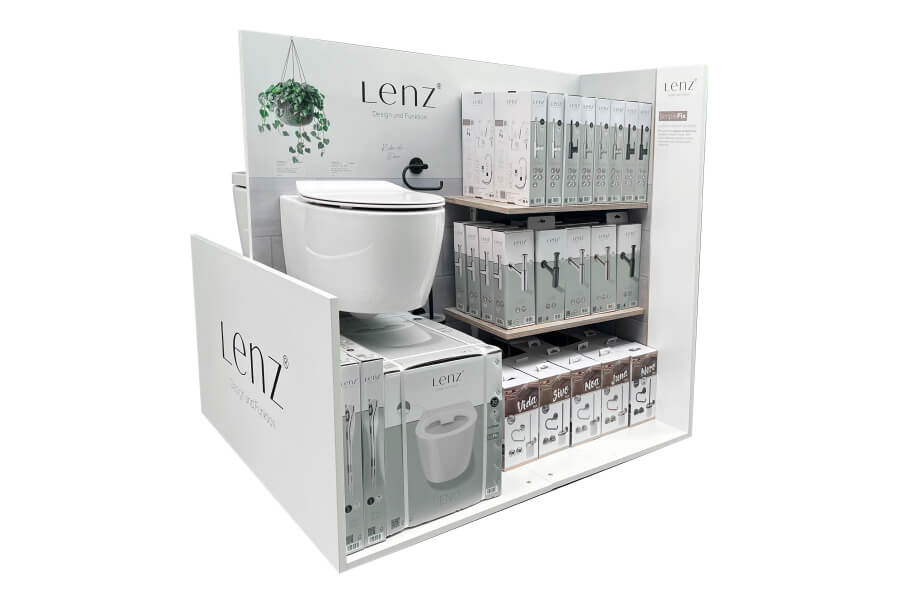 Lenz® 推出 Perfect Fit 系列 - 現代化客用浴室的理想解決方案