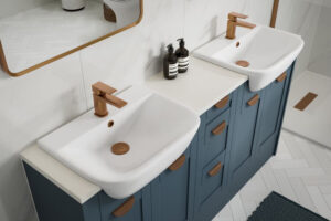 Bathrooms to Love 推出全新 Abbey 系列，創造精緻浴室傢俱