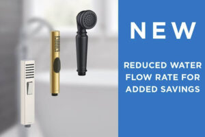 Gerber 推出低流量大羅馬浴缸用手持蓮蓬頭新品